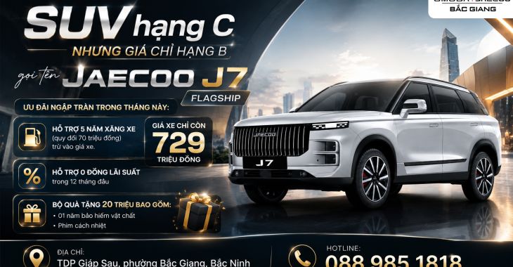SUV HẠNG C - GIÁ CHỈ NGANG SUV HẠNG B!
